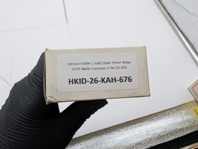 Omron H3RN-1 Solid State Timer Relay SPDT Multi-Function 5-Pin 24 VDC