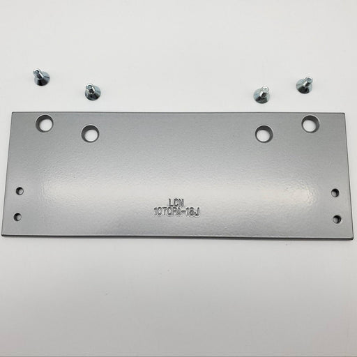 LCN 1070-18 Door Closer Drop Plate Bracket Aluminum Finish NEW 1