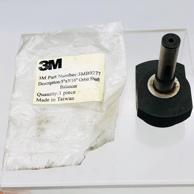 3M B0277 Orbit Shaft Balancer 5" x 3/16" Orbit Counter Weighted 1 Pkg Qty 1