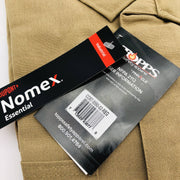 Topps CO075550 Coveralls Flame Resistant 52-Regular Nomex IIIA 4.5oz Tan NWT 3