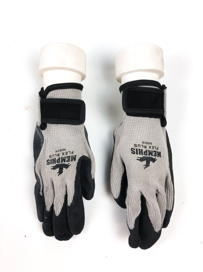 MCR Safety 9688V Cut Resistant Gloves Medium Latex Coated Knit 10 Gauge 12 Pairs