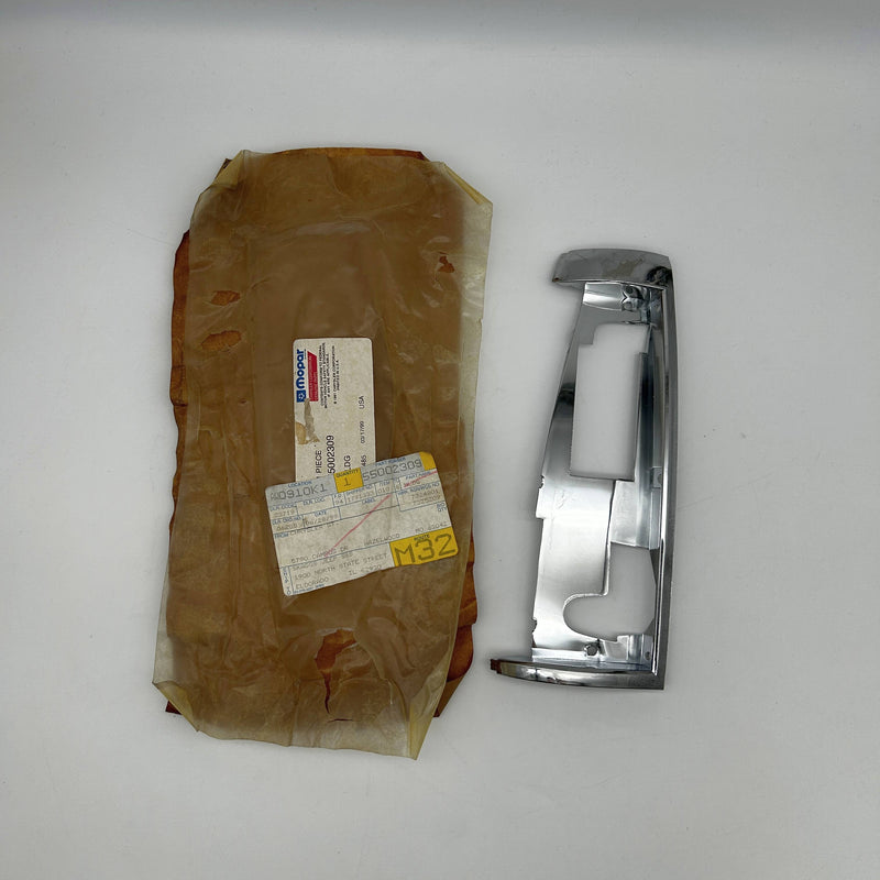 Mopar 55002309 Grill Molding Left Chrome OEM New Old Stock NOS 88-90 Jeep 4
