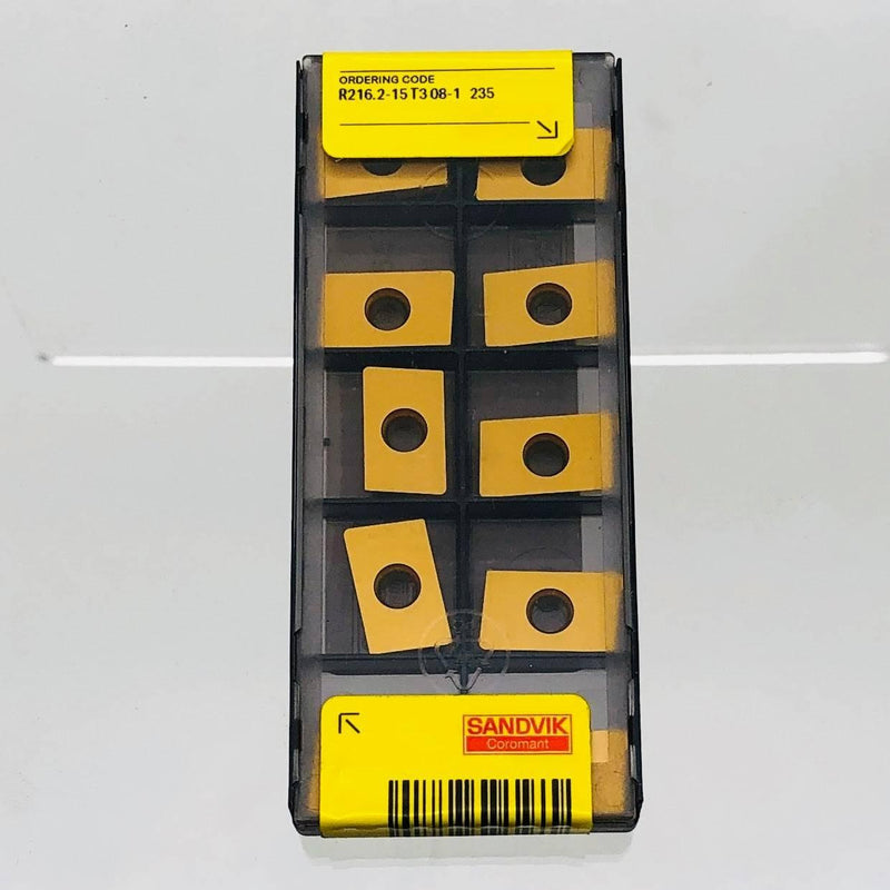 Sandvik R216215T3081235 Milling Insert U-Max 5742827 Carbide Rectangle 10pk 1