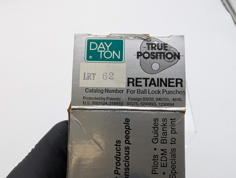Dayton 5/8" True Position Ball Lock Retainer LRT 62 3/8"-16 Screw Size 4