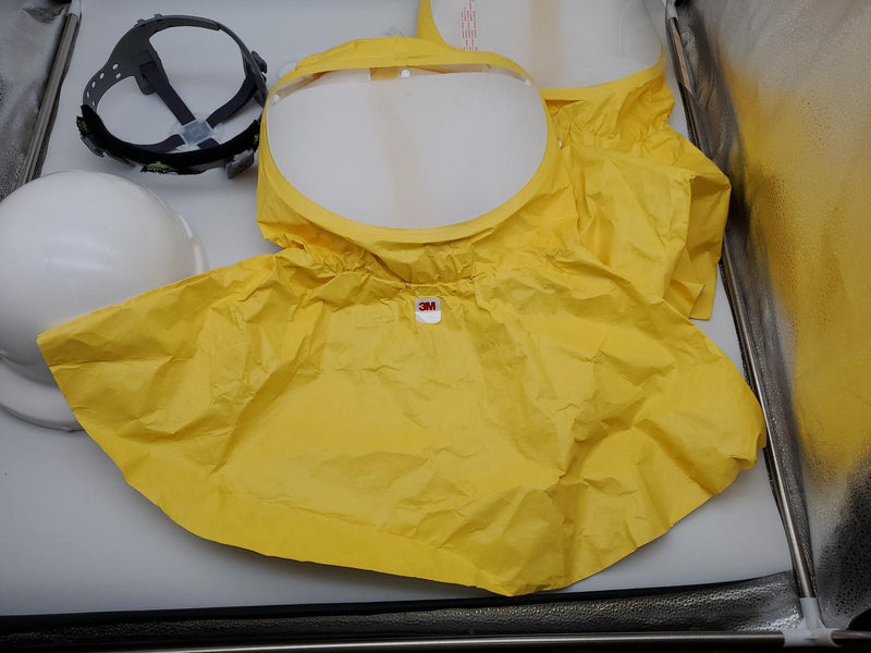 3M H-412 Hood Assembly Hardhat & Collar PAPR & Supplied Air Respirator Systems 2