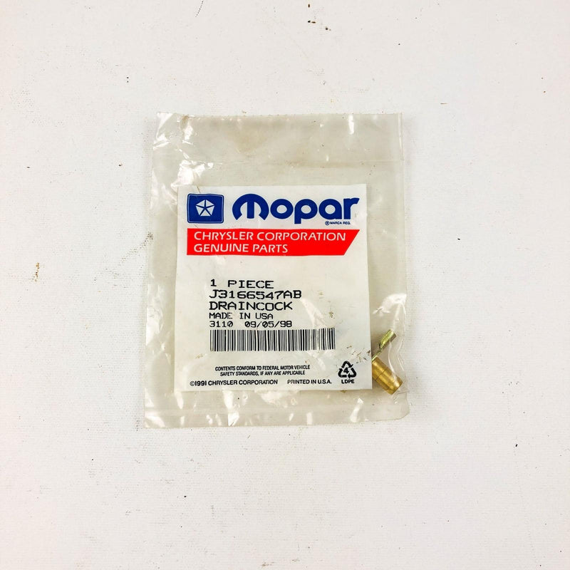 Mopar J3166547AB Draincock for Radiator OEM NOS 1983-86 CJ 7-8 XJ Cherokee 6
