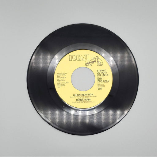 Diana Ross Chain Reaction Single Record RCA 1985 JK-14244 PROMO 2
