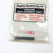 Simplicity 8221042 Keystock 3/16x1.5 OEM NOS Replaced by 703889 Sealed 4