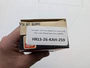 5x Taylor 12PD Key Blanks for Some 6 Pin Yale Locks Nickel Silver Ilco 998PD 3