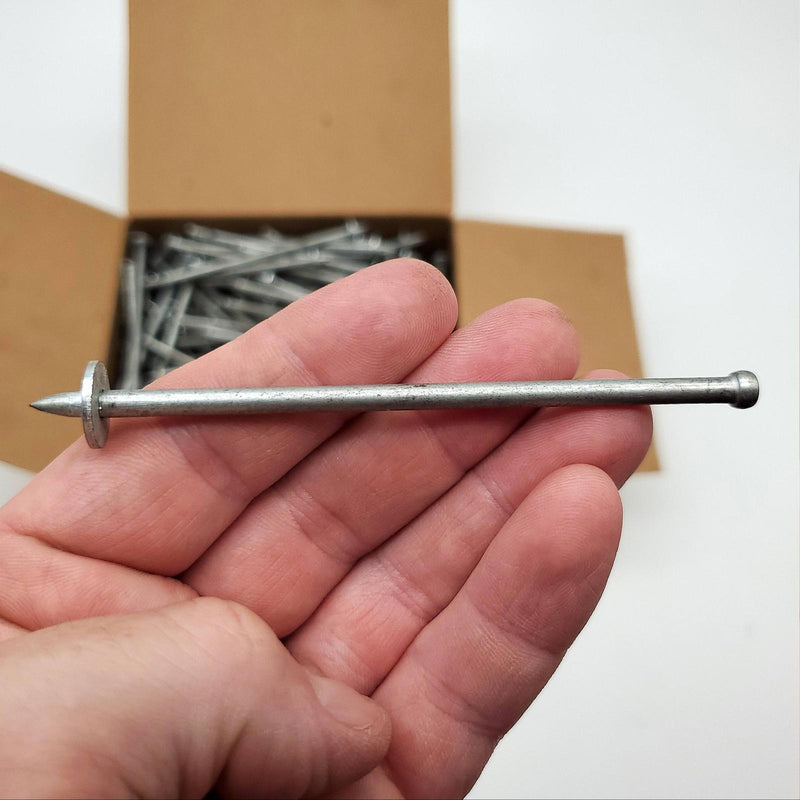 100x Hilti NK 97 S12 Nails Galvanized 3-7/8" L x 0.145" D for DX450 Nail Gun 2