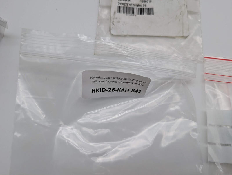 SCA Atlas Copco 0319.0704 Sealing Kit for Adhesive Dispensing System Schucker