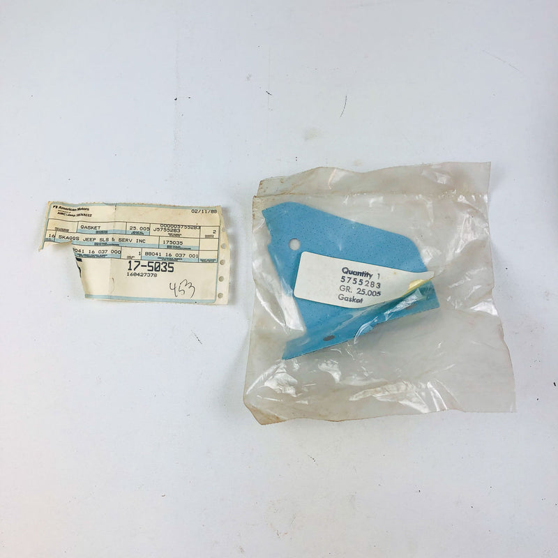 AMC Jeep 5755283 Gasket Intake Manifold Elbow OEM NOS Sealed Group Number 25.005 1