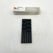 Chicago-Latrobe 47315 Jobber Length Drill Bit 150 7.70mm Black Oxide HSS 6pk 10