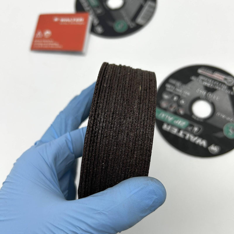 Walter 11U042 Cut Off Zip Wheel 4-1/2 x 3/64 x 7/8 Type 1 AO 60 Grit 25pk 7