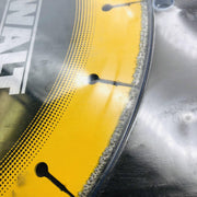 Dewalt DW8500 Circular Chop Saw Blade 14" w 1" Arbor Diamond Edge Metal Cutting 7