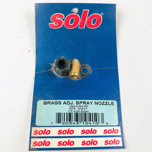 Solo 0610410-P Brass Adjuster Spray Nozzle OEM NOS Fits All Solo Sprayers 1