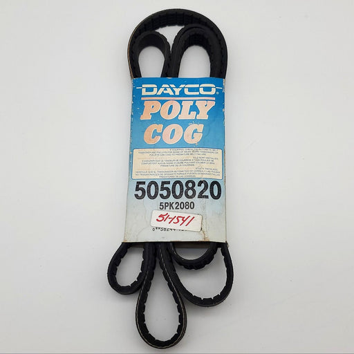 Dayco 5050820 Serpentine Belt 0.7" Width 82.75" Length 5 Ribs Poly Cog 1