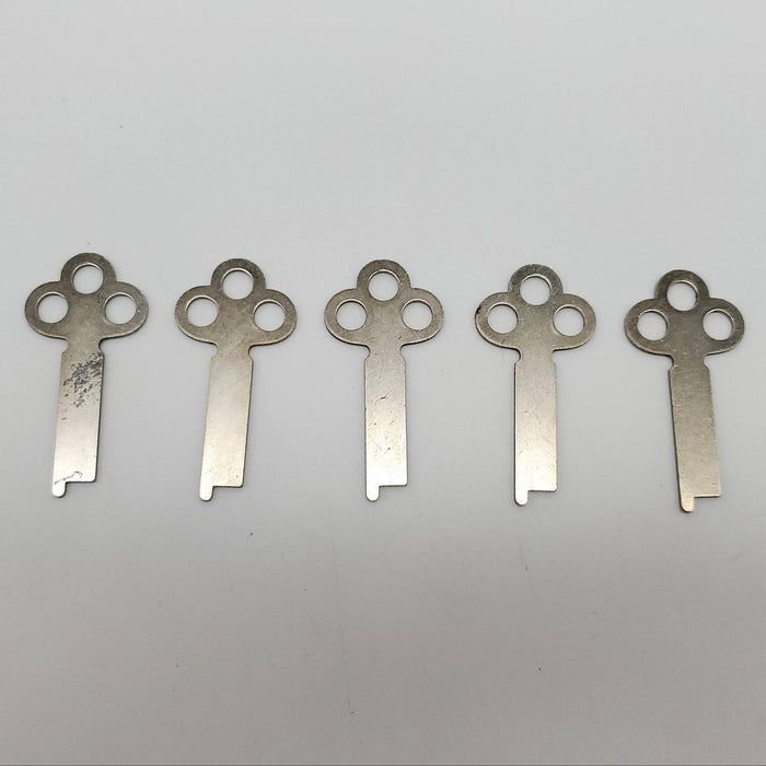 5x Ilco T37L Key Blanks Flat Steel 0.05" Thick x 0.335" Wide 2.03" Length 3