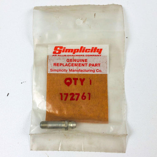 Simplicity 172761 Fitting Lube .250 28T OEM NOS Replcd by 2172761SM Sealed 1