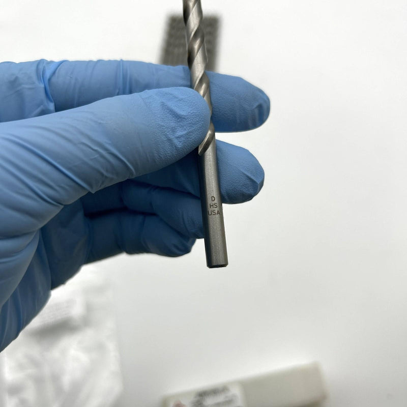 12pk Cle-Line C22973 Jobber Drill Bit 1898 LET-D HSS Bright 2 Flutes 5XD Radial 5