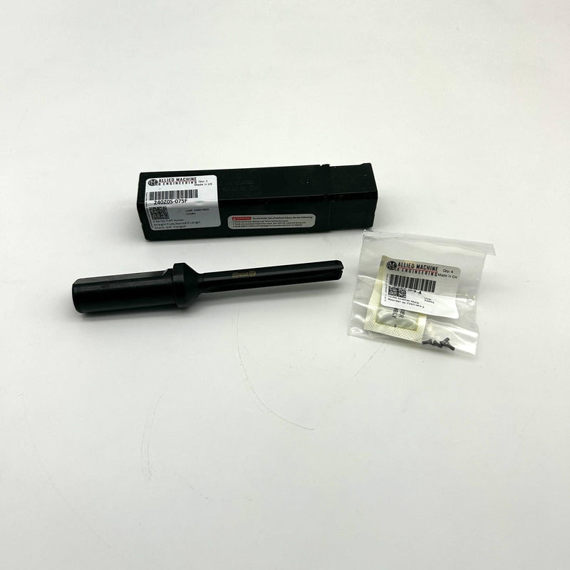 Allied Machine 240Z0S-075F Holder Z Series T-A Strt Flute Std Lth 3/4" Flanged 10