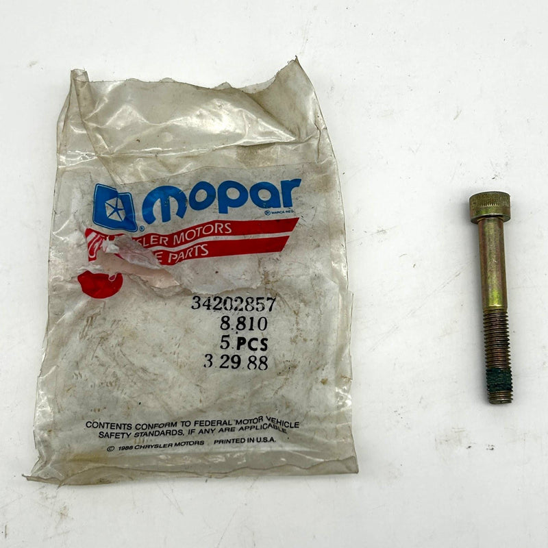 Mopar 34202857 Screw Socket Head for Brakes 1ct OEM NOS Open