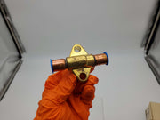 Alco 5/8" Straight Thru Body Flange X-6346-16 TCL E 5/8" ODF Inlet 5/8" Outlet 3