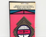Kwikset Escutcheon Antique Brass Deadbolt or Knob Trim 5-1/4" Outer Diameter NOS 3