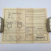 Rixson 3-131 Door Stop Concealed Polished Chrome Checkmate #3 Overhead Surface 10