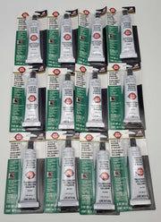 Pro Seal Clear RTV Adhesive Sealant Gasket Silicone 3oz Pack of 12 Tubes 80066 1
