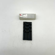 Chicago-Latrobe 47357 Jobber Drill Bit 11.20mm 150 HSS Black Steam Oxide 6pk 10