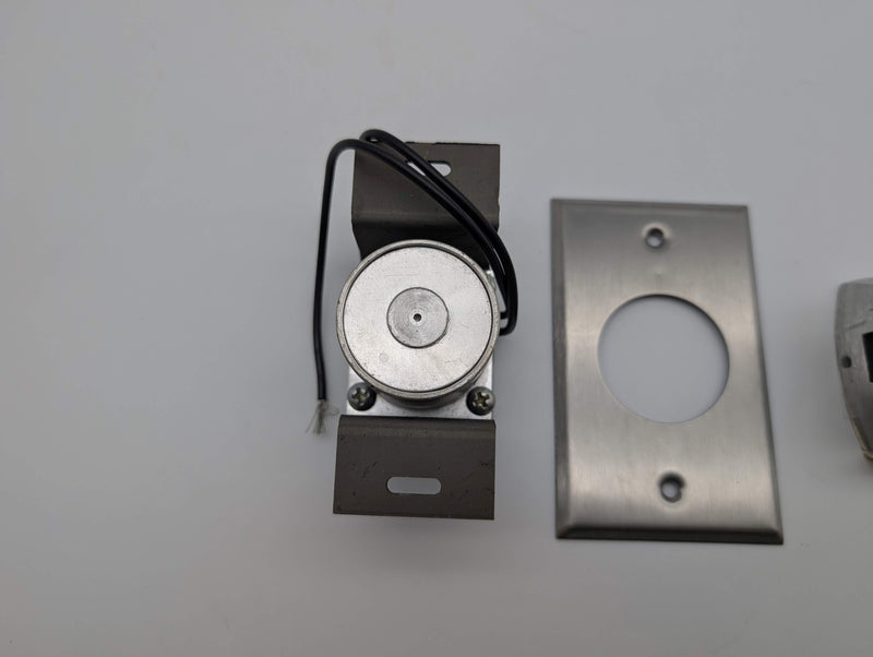 Rixson FM990 Electromagnetic Door Holder & Release Aluminum Finish Flush Mount