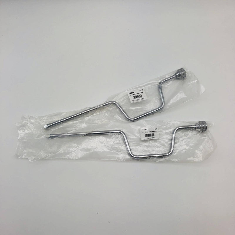 Proto J5280AG Speed Handle Wrench 3/8" Drive 17-1/2" Full Polish Chrome Lot of 2 6