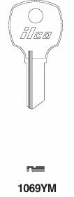 10x Ilco 1069YM Key Blanks For Some National Cabinet Locks 2