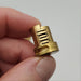 American Lock BTC-1 Padlock Cylinder Brass Finish 5 Blade Tumber Keyed Different 4