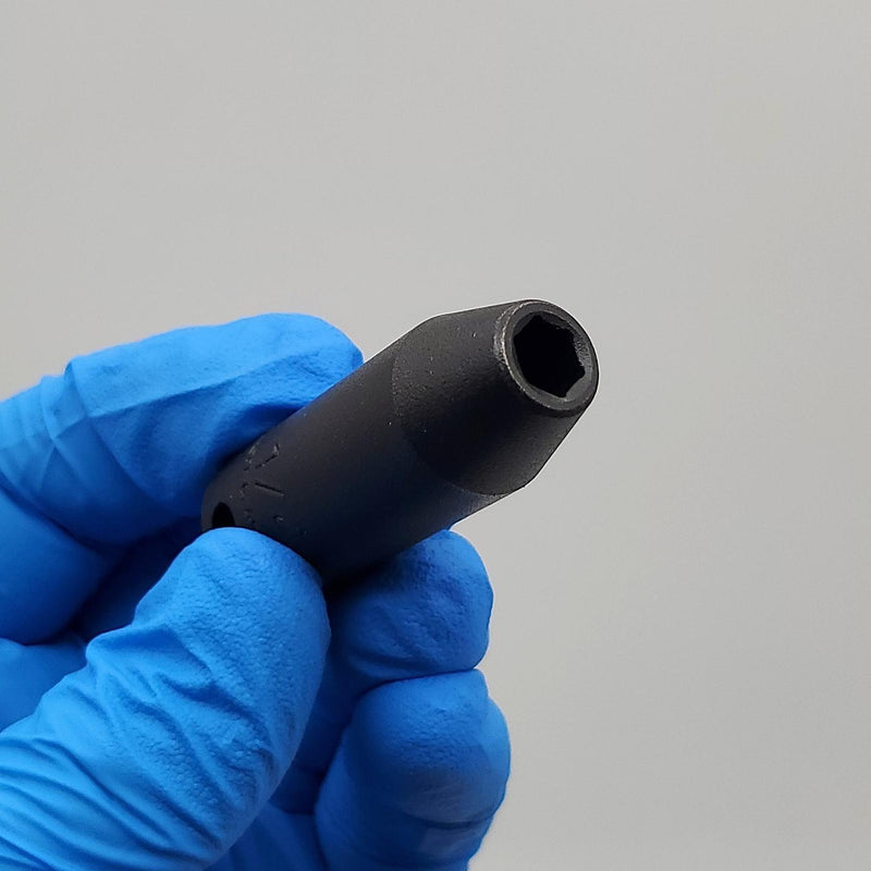 Proto 7708HT 1/4" 6-Point Socket 3/8" Drive Thin Wall Deep Impact Adapter 1