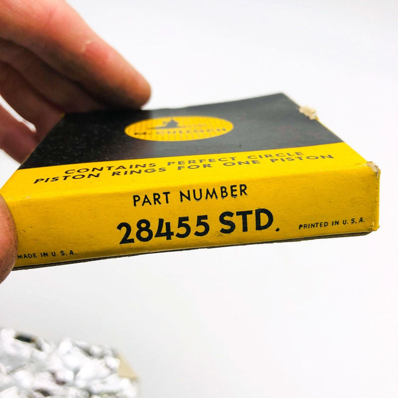 McCulloch 28455 Piston Ring Set Standard for Chainsaw OEM New Old Stock NOS Open 10