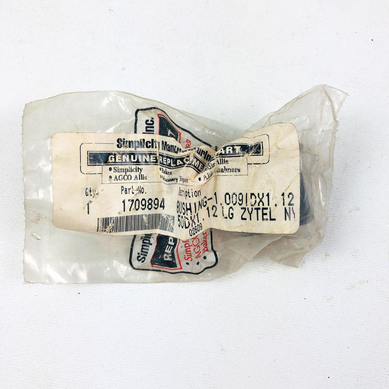 Simplicity 1709894 Bushing 1.009IDx1.125 Plastic OEM NOS Replcd 1709894SM Sealed 4