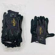 Ansell HyFlex 11-931 Work Gloves Size 10 XL HPPE Blend Polyurethane Palm 12 Pair 1