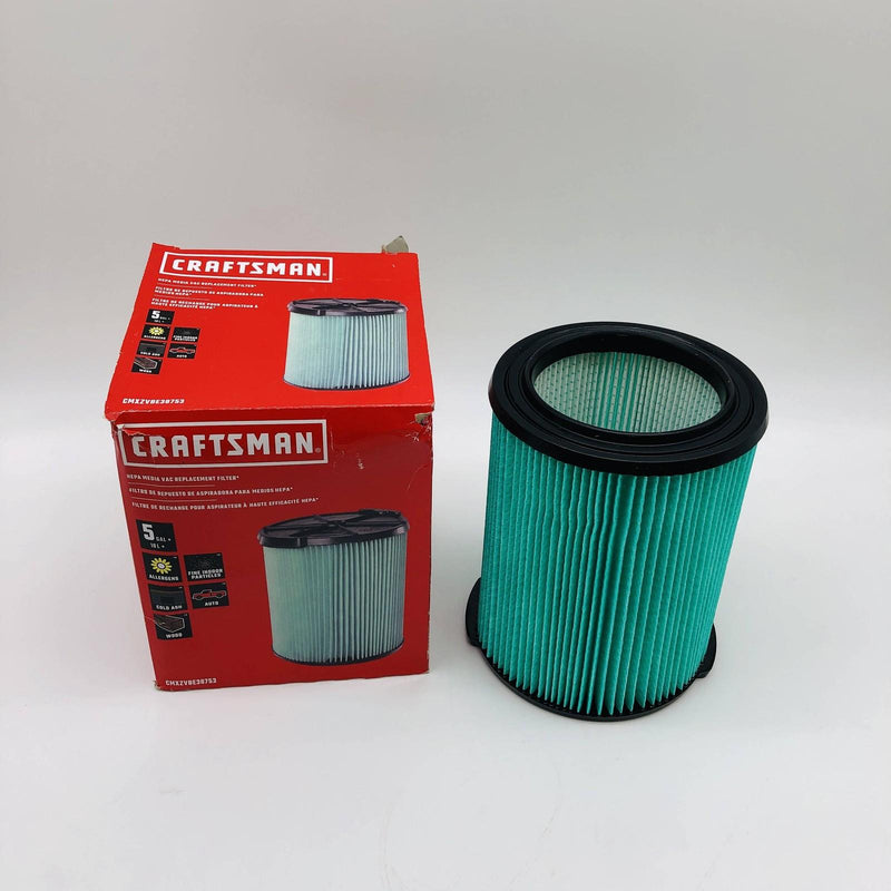 Craftsman CMXZVBE38753 Replacement Vacuum Filter Genuine HEPA Media Wet Dry Vac 7