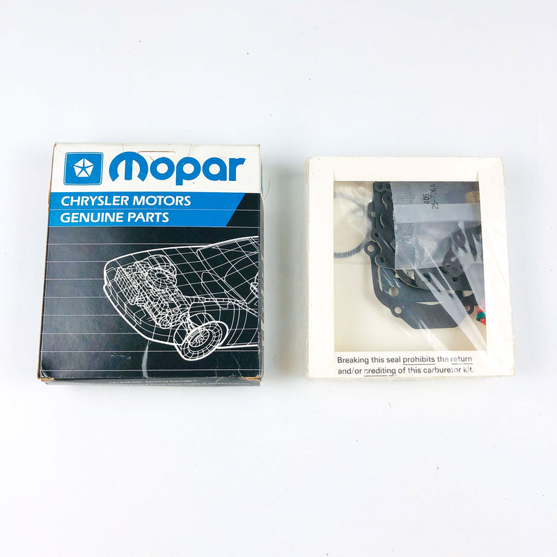 Mopar 83300082 Carburetor Repair Kit OEM NOS Replaces Jeep J8132617/J8127315 10