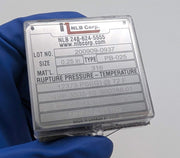 NLB CORP NSP-3002-10 Rupture Disc 1/2" 10,000 PSI for NLB High Pressure Pump 1