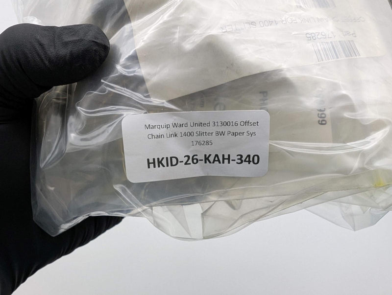 Marquip Ward United 3130016 Offset Chain Link 1400 Slitter BW Paper Sys 176285 6