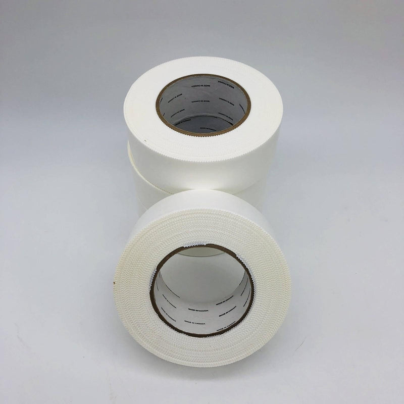 Poly Tape With Pinked Edges 48mm X 55m White Tape Product 133WH-144X55PE 4 Rolls 8