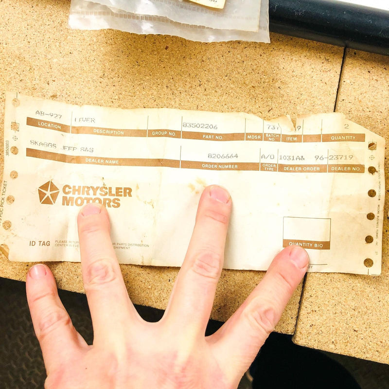 Mopar 83502206 Drum Brake Adjuster Lever Right RH Gr 8.012 OEM NOS For Jeep 2