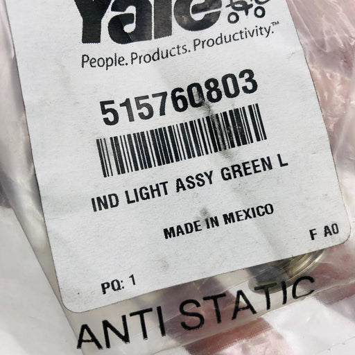 Yale 515760803 Indicator Light Assembly Green Lamp Base Daylight 081-1059-01-102 2