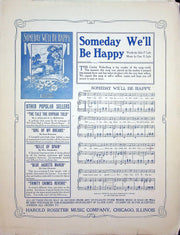 1910 Oh You Tease Vintage Sheet Music Large Merritt Lund Marjorie O Rourke 3