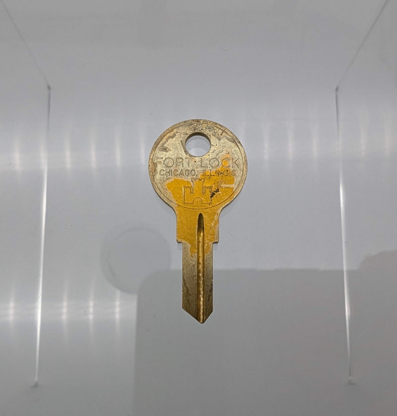 10x Fort Lock K45G Key Blanks for 23000 Series 4 Disc Locks Brass 1