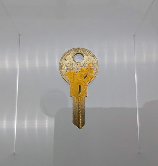 10x Fort Lock K45G Key Blanks for 23000 Series 4 Disc Locks Brass 1