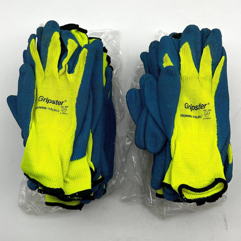 Global Glove Gripster 300NBE Cut Resistant Gloves 10/XL High Visibility 24 Pairs 1